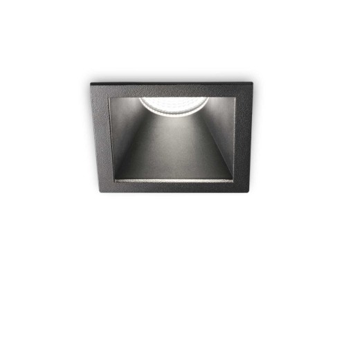 Oczko wpuszczane sufitowe GAME Czarny 285436 Ideal lux