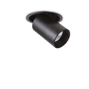 Oczko wpuszczane sufitowe NOVA Czarny 248189 Ideal lux
