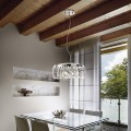 Lampa wisząca AUDI-80 SP5 TRASPARENTE transparentna 031743 Ideal lux
