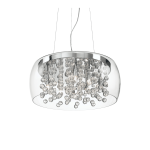 Lampa wisząca AUDI-80 SP8 TRASPARENTE transparentna 031750 Ideal lux