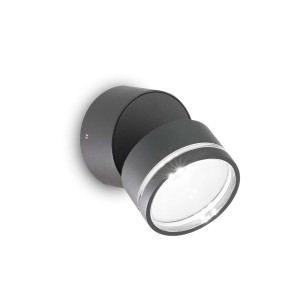 Kinkiet OMEGA ROUND Antracyt 285450 Ideal lux