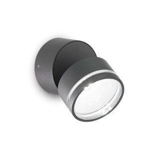 Kinkiet OMEGA ROUND Antracyt 285467 Ideal lux