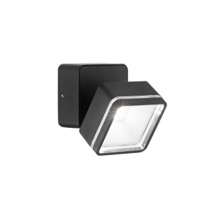 Kinkiet OMEGA SQUARE Czarny 285535 Ideal lux