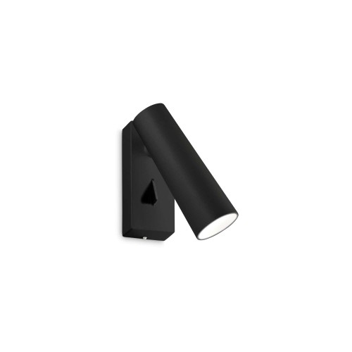 Kinkiet PIPE Czarny 281001 Ideal lux