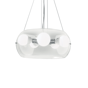 Lampa wisząca AUDI-10 SP5 TRASPARENTE transparentna 016863 Ideal lux