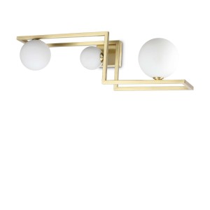 Lampa sufitowa Plafon ANGOLO Mosiądz 284330 Ideal lux
