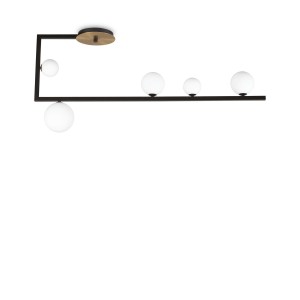 Lampa sufitowa BIRDS Czarny 273631 Ideal lux