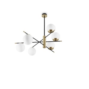 Lampa sufitowa GOURMET Czarny 289496 Ideal lux