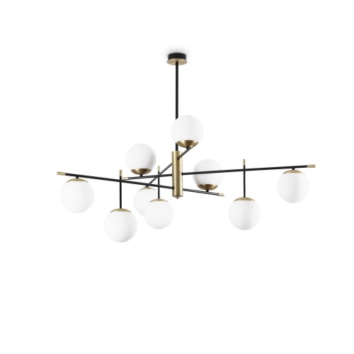 Lampa sufitowa GOURMET Czarny 289489 Ideal lux