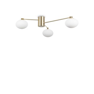 Lampa sufitowa HERMES Mosiądz 288260 Ideal lux