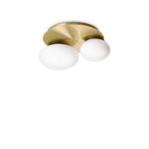 Lampa sufitowa Plafon NINFEA Mosiądz 293653 Ideal lux