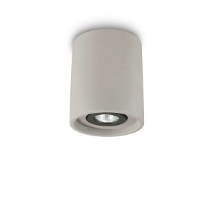 Oprawa sufitowa Tuba OAK Cement 150437 Ideal lux