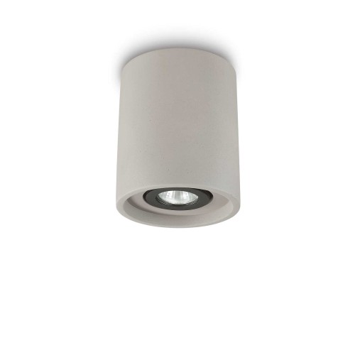 Oprawa sufitowa Tuba OAK Cement 150437 Ideal lux