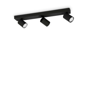 Lampa sufitowa Reflektorki RUDY Czarny 229058 Ideal lux