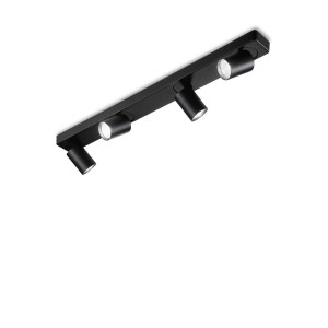 Lampa sufitowa Reflektorki RUDY Czarny 229072 Ideal lux