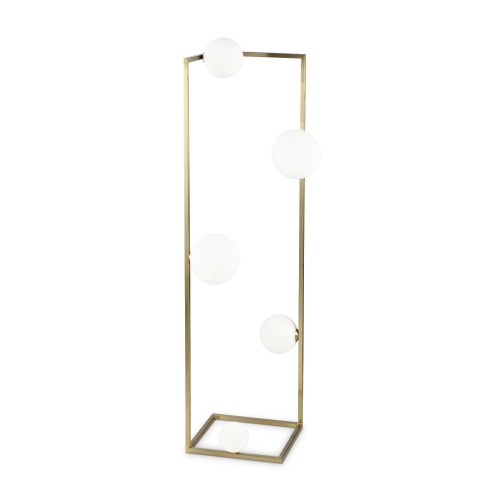 Lampa podłogowa ANGOLO Mosiądz 284354 Ideal lux