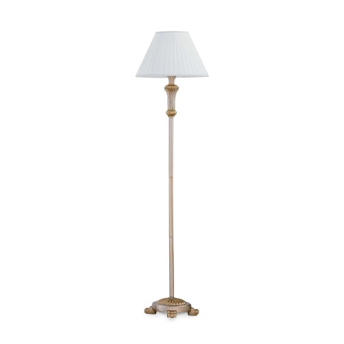 Lampa podłogowa FIRENZE Złoto 020877 Ideal lux