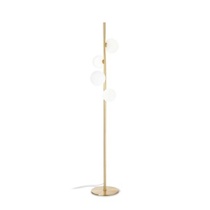 Lampa podłogowa PERLAGE Mosiądz 277967 Ideal lux
