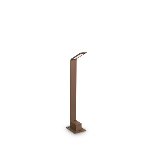 Słupek lampa ogrodowa AGOS PT H60 COFFEE 3000K IP54 Kawa 326689 Ideal lux