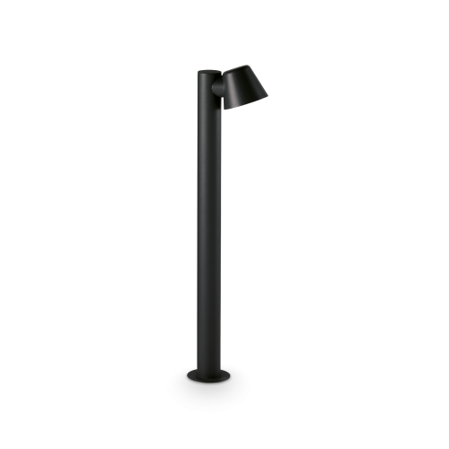 Słupek ogrodowy GAS PT1 NERO  IP43 Czarny 322421 Ideal lux