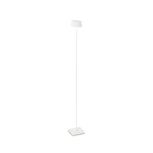 Lampa zewnętrzna stojąca lampa podłogowa PURE PT BIANCO 3000K IP54 Biały 311708 Ideal lux