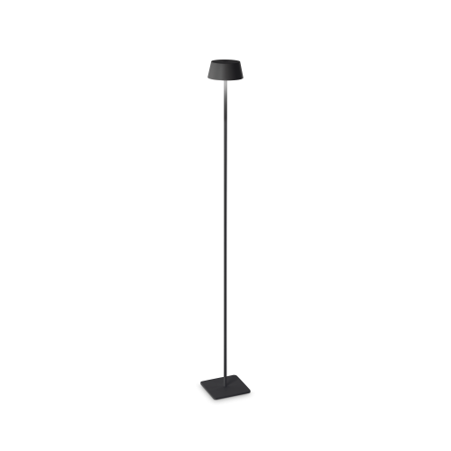 Lampa zewnętrzna stojąca lampa podłogowa PURE PT NERO 3000K IP54 Czarny 328515 Ideal lux
