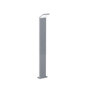 Słupek lampa ogrodowa STYLE PT H100 GRIGIO 4000K IP54 Szary 322353 Ideal lux