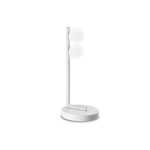 Lampa stołowa PING PONG TL2 BIANCO 3000K IP20 Biały 328294 Ideal lux