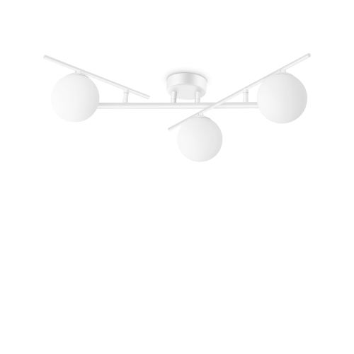 Lampa sufitowa ATLAS PL3 BIANCO  IP20 Biały 328201 Ideal lux