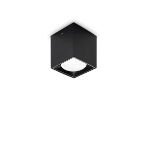 Lampa sufitowa DOT PL SQUARE NERO 3000K IP20 Czarny 319803 Ideal lux
