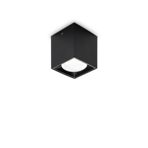 Lampa sufitowa DOT PL SQUARE NERO 3000K IP20 Czarny 319803 Ideal lux