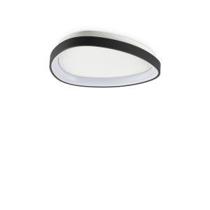 Lampa sufitowa plafon GEMINI PL D042 ON-OFF NERO 3000K IP20 Czarny 328027 Ideal lux