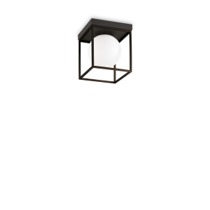 Lampa sufitowa LINGOTTO PL1 NERO  IP20 Czarny 327853 Ideal lux