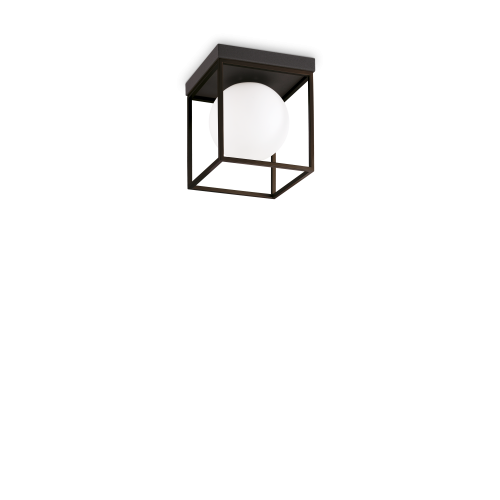 Lampa sufitowa LINGOTTO PL1 NERO  IP20 Czarny 327853 Ideal lux