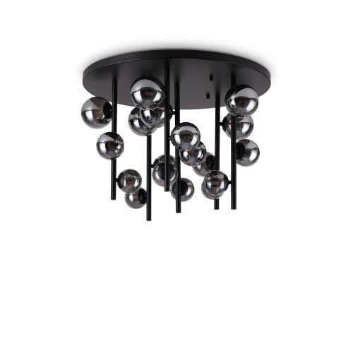 Lampa sufitowa PERLAGE PL18 FUME'  IP20 Dymiony 328386 Ideal lux