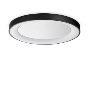 Lampa sufitowa plafon PLANET PL D60 NERO 3000K IP20 Czarny 312361 Ideal lux