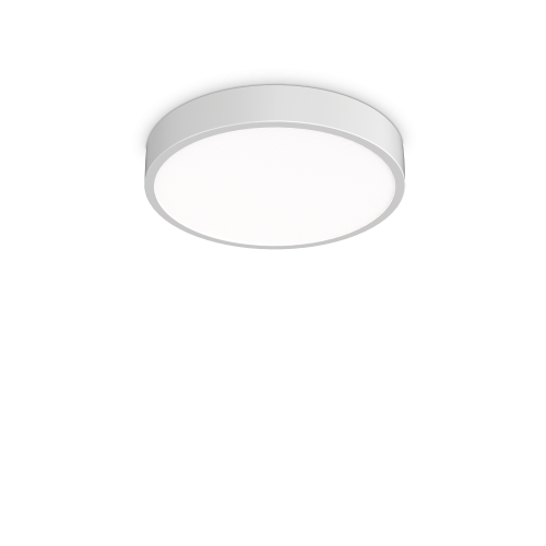 Lampa sufitowa plafon RAY PL D40 BIANCO 3000-4000K IP44 Biały 318264 Ideal lux