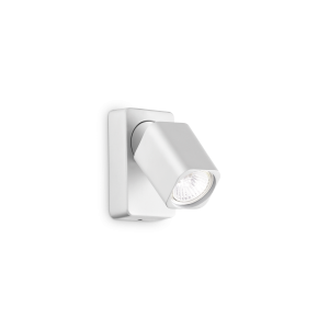 Lampa sufitowa RUDY AP1 SQUARE BIANCO  IP20 Biały 294766 Ideal lux