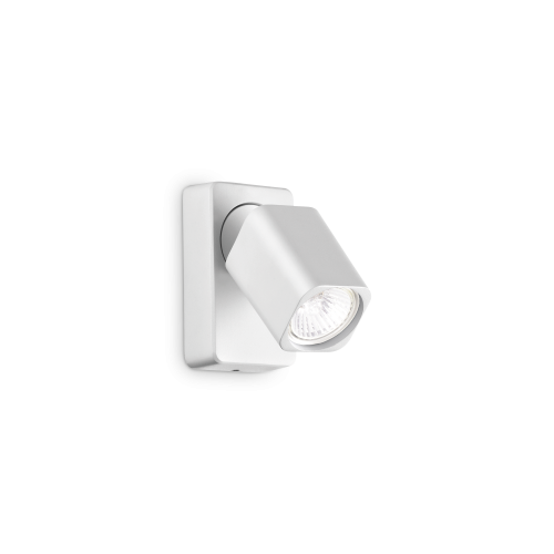 Lampa sufitowa RUDY AP1 SQUARE BIANCO  IP20 Biały 294766 Ideal lux