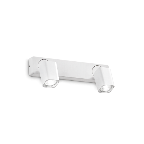 Lampa sufitowa RUDY AP2 SQUARE BIANCO  IP20 Biały 294803 Ideal lux