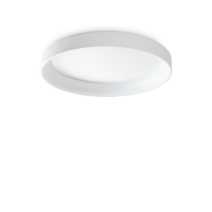 Lampa sufitowa plafon ZIGGY PL D080 BIANCO 3000K IP20 Biały 317908 Ideal lux