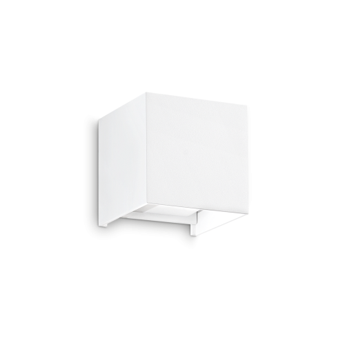 Kinkiet elewacyjny zewnętrzny ATOM AP D10 BIANCO 3000K IP54 Biały 313436 Ideal lux