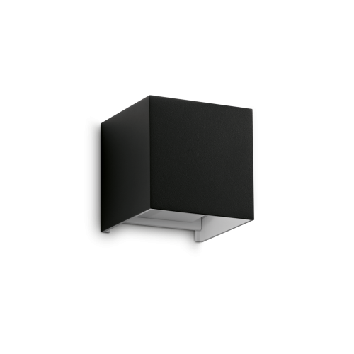 Kinkiet elewacyjny zewnętrzny ATOM AP D10 NERO 3000K IP54 Czarny 313450 Ideal lux