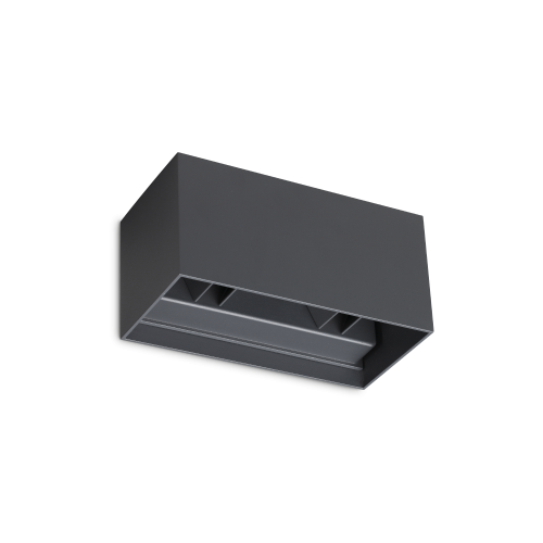 Kinkiet elewacyjny zewnętrzny ATOM AP D20 ANTRACITE 3000K IP54 Antracyt 313412 Ideal lux