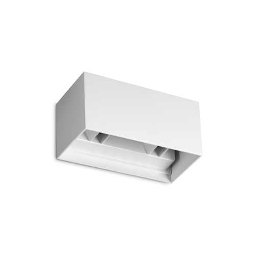 Kinkiet elewacyjny zewnętrzny ATOM AP D20 BIANCO 3000K IP54 Biały 328652 Ideal lux