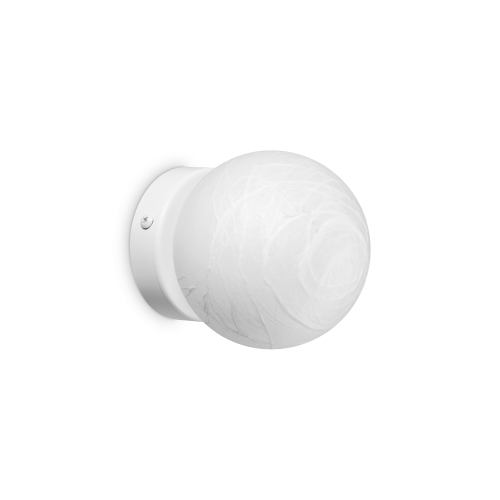Kinkiet lampa ścienna CARTA AP1 D10  IP20 Biały 317090 Ideal lux