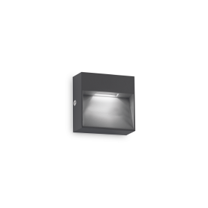 Kinkiet elewacyjny zewnętrzny DEDRA AP BIG ANTRACITE 3000K IP65 Antracyt 316871 Ideal lux