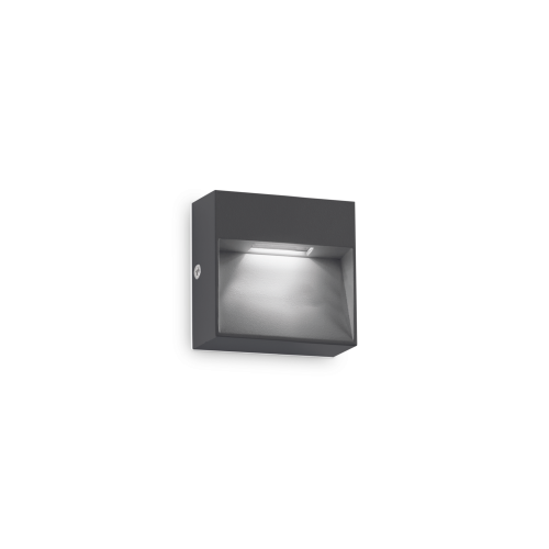Kinkiet elewacyjny zewnętrzny DEDRA AP BIG ANTRACITE 3000K IP65 Antracyt 316871 Ideal lux