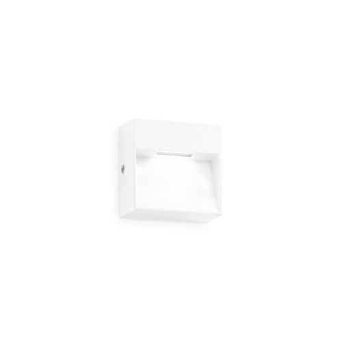 Kinkiet elewacyjny zewnętrzny DEDRA AP BIG BIANCO 3000K IP65 Biały 328638 Ideal lux