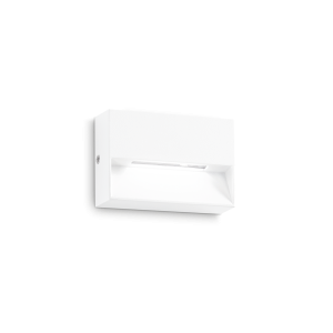 Kinkiet elewacyjny zewnętrzny DEDRA AP SMALL BIANCO 3000K IP65 Biały 316901 Ideal lux